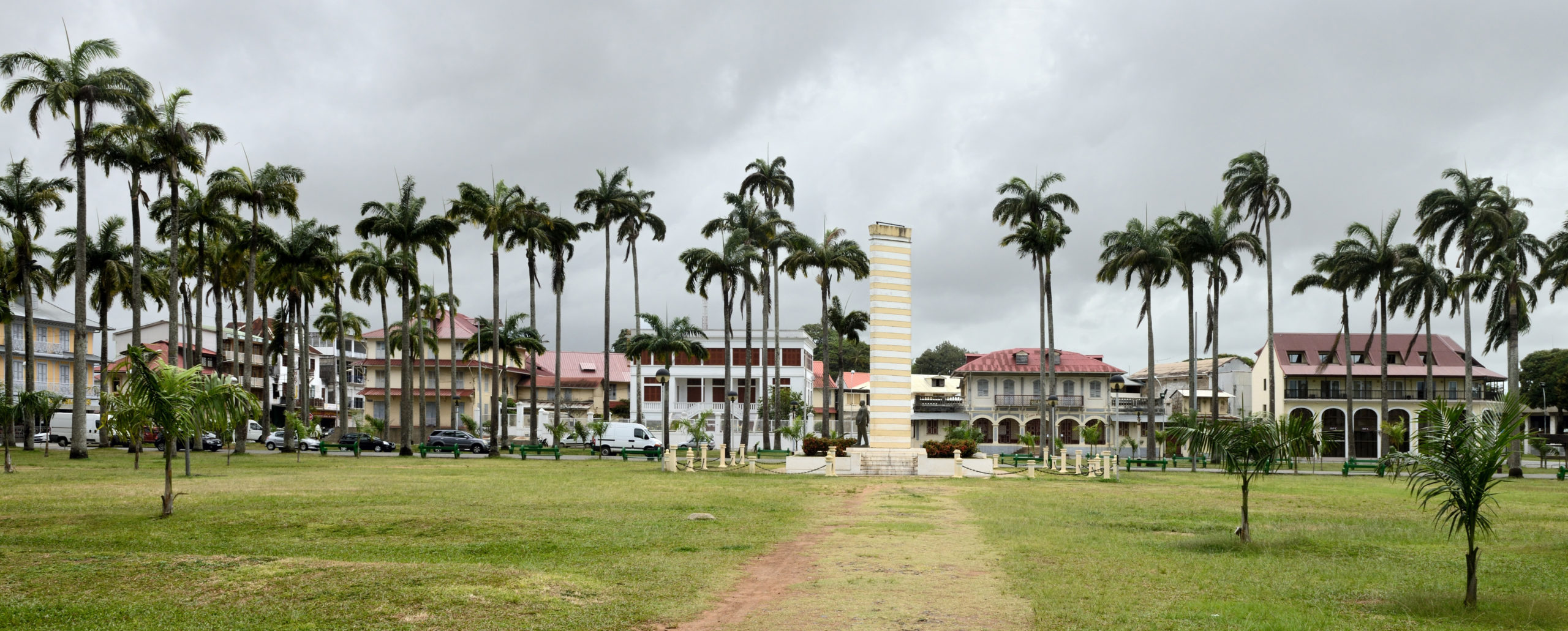 place des palmistes - Cayenne